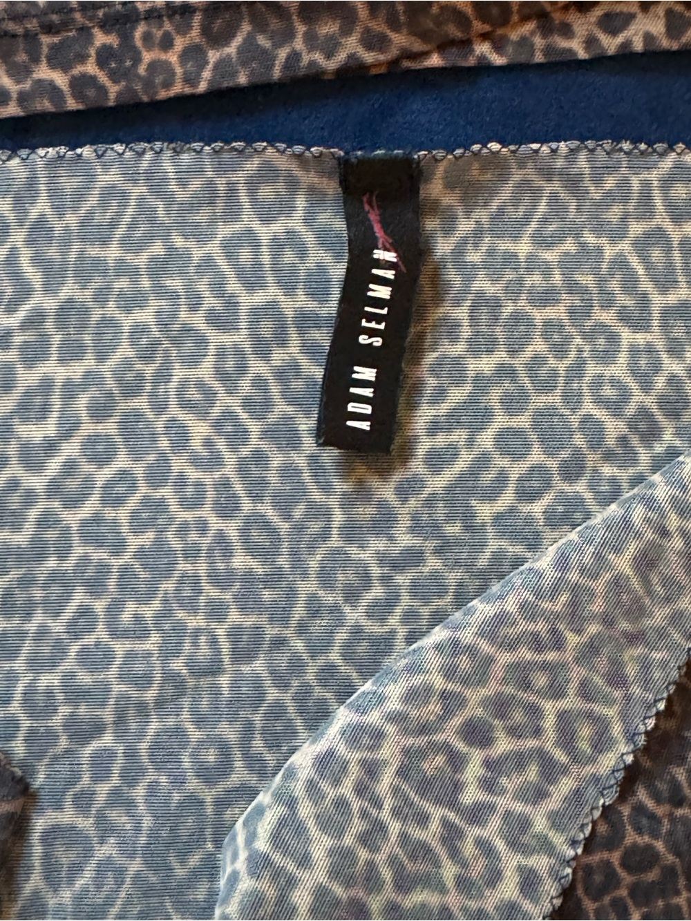 Adam Selman Sport Cropped Mesh Tank & Mini Sarong Set | Leopard | M/S-M | NWOT - Picture 8 of 9
